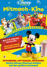 Filmplakat Disney Channel Mitmachkino - Februar 2026