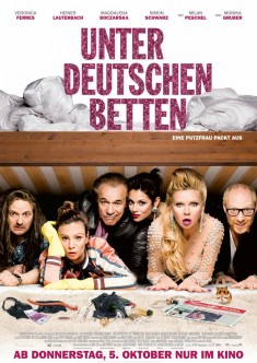 Filmplakat Unter deutschen Betten