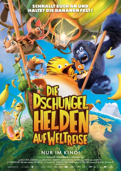 Die Dschungelhelden auf Weltreise 2D